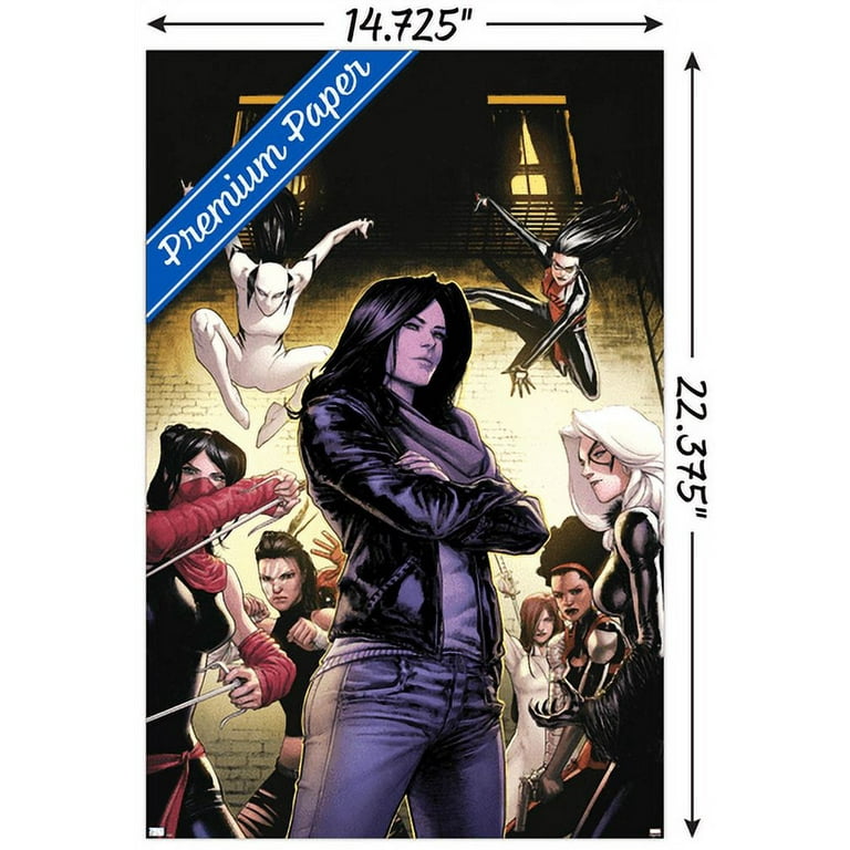 Marvel Comics Jessica Jones Defenders #9 Wall Poster,