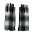 thumbnail image 2 of CTM  Buffalo Plaid Touchscreen Winter Gloves (Women), 2 of 5