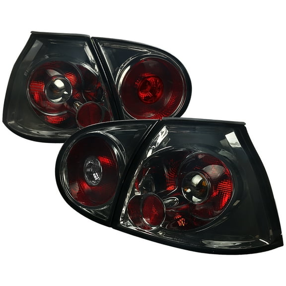 TAILIGHTS-SMOKE Made for and Compatible with 06-09 VOLKSWAGEN GOLF GTI