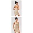 thumbnail image 3 of Women's Tight Sports Backless Dress Yoga Tennis Fitness Running Stretch Skirt, 3 of 3