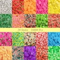 thumbnail image 1 of Abalorios para uñas Veinardyl, arcilla polimérica 3D, con forma de rebanadas de fruta, 1 of 6