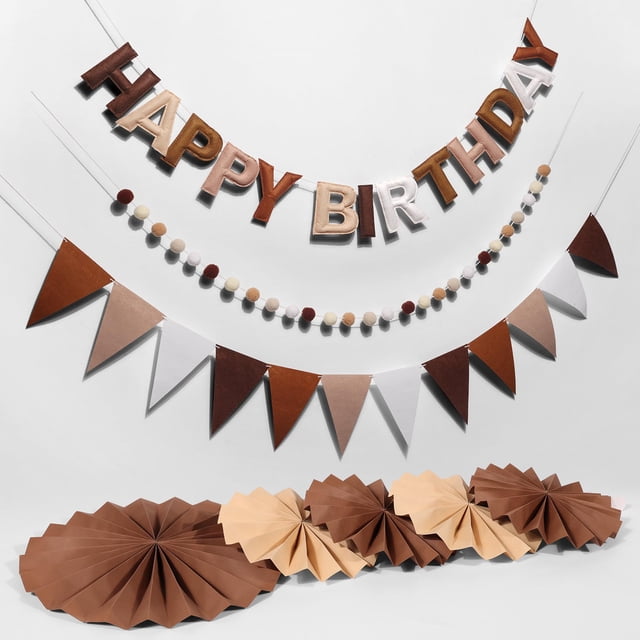 Set de decoración de cumpleaños Danadia Pre-Strung Happy Birthday