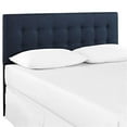 thumbnail image 4 of Modern Fabric Upholstered Queen Panel Headboard in Navy, 4 of 4