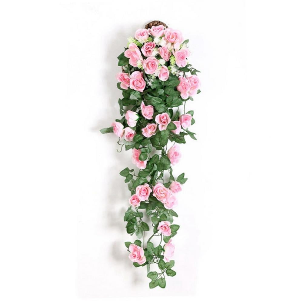Clearance! Silk Hanging Flowers Vine Ratta Hanging Garland Hanging