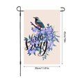 thumbnail image 2 of LLQkigsxse Bunting Banner Cake Spring Garden Flag Reversible Floral Pattern Burlap Garden Patio Decorative Items, 2 of 3