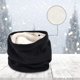 thumbnail image 3 of Paquete de 2 bufandas unisex con lazo de invierno, bufanda de punto, bufanda de tubo para caminar, correr, esquí, uso diario al aire libre, mujeres y hombres, 3 of 7
