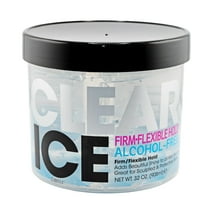 Clear Ice® Ultra Hold Protein Unisex Styling Gel for Resistant Hair Textures, 32 oz.
