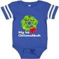 thumbnail image 3 of Inktastic My First Chrismukkah Boys or Girls Baby Bodysuit, 3 of 5