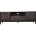 thumbnail image 3 of Maklaine Transitional Wood TV Stand with Storage in Gray Washed, 3 of 3