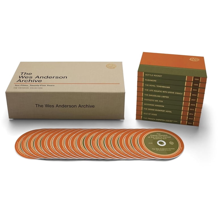 The Wes Anderson Archive: Ten Films, Twenty-Five Years - Walmart.com