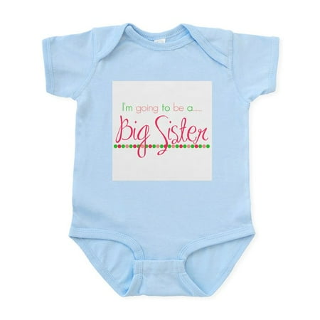 

CafePress - I m Gonna Be A Big Sister Infant Bodysuit - Baby Light Bodysuit Size Newborn - 24 Months