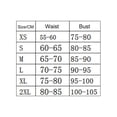 thumbnail image 5 of KelaJuan Women's Slim Corset Tube Tops, Contrasr Color Ruffled Front Bow Central Clasp Low Cut Strapless Bandeau, 5 of 5