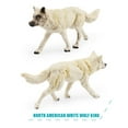 thumbnail image 4 of 5pcs Realistic Wolves PVC Desktop Ornaments Lovely Educational Animals Model Toys for Living Room Desktop Decoration, 4 of 7