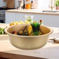 thumbnail image 4 of unbranded Basin De Aluminio Dorado Para Mezclar Y Servir En Reuniones Y Fiestas, 4 of 6