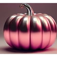 thumbnail image 3 of CafePress - Shiny Pink Pumpkin - Cotton Baseball Jersey, 3/4 Raglan Sleeve Shirt, 3 of 4