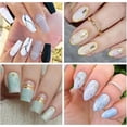 thumbnail image 3 of Baohd 10 Pieces/Set Manicure Sticker Stylish Colorful DIY Trimmable Adhesive Nail Art Pedicure Fingernail Decal Accessories, 3 of 8