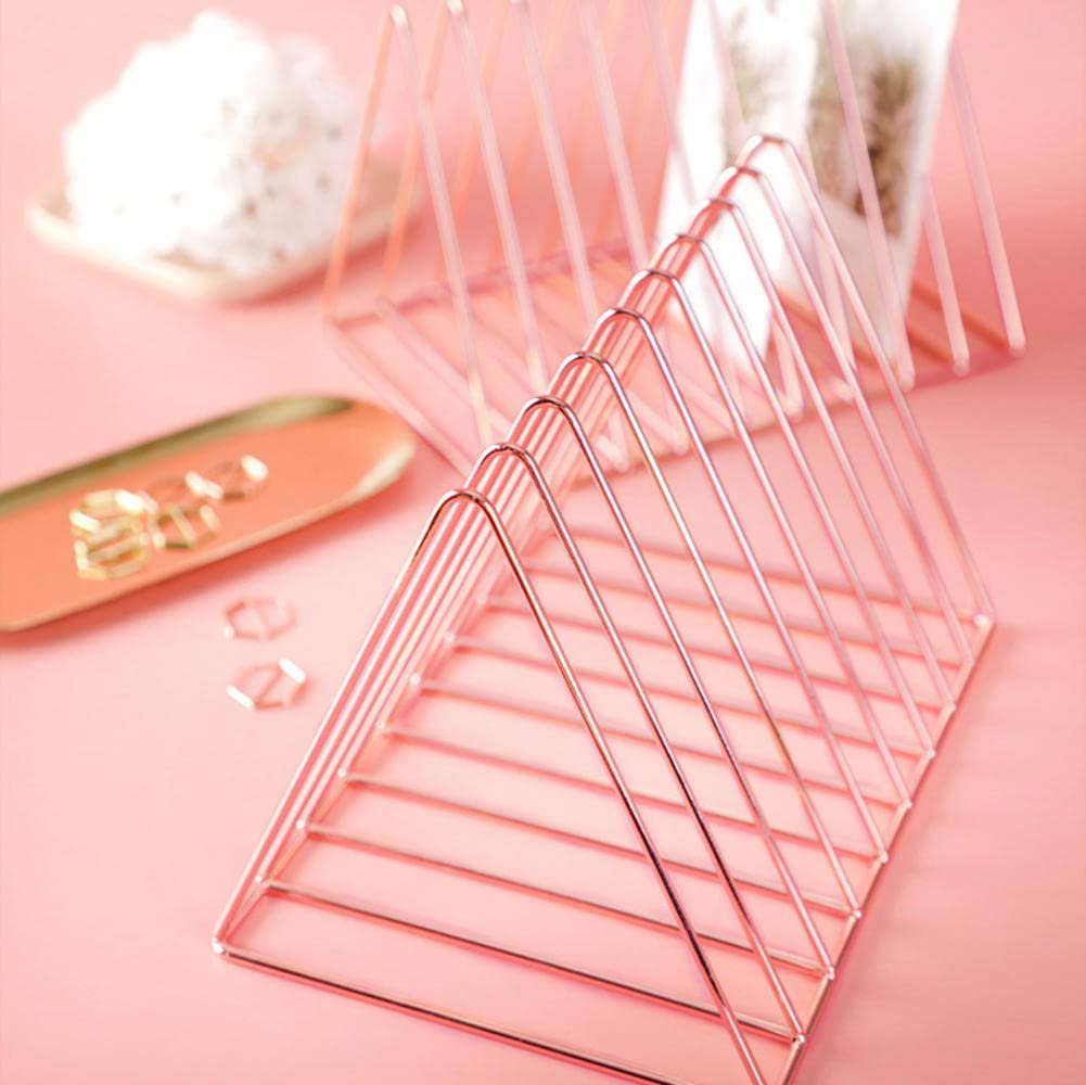 Wrought Iron Desktop Creative Small Bookshelf Metal Simple Office Desk