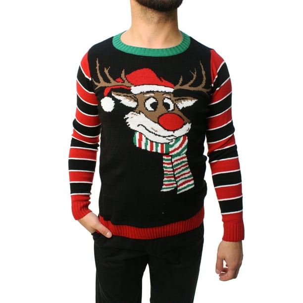 Ugly Christmas Sweater - Ugly Christmas Sweater Teen Boy's Reindeer ...