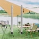 thumbnail image 4 of Aluminum Alloy Table Legs, Three-Position Height Adjustable, Telescopic, Portable for Outdoor Camping Short, 4 of 5