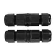 thumbnail image 1 of Aviation Connector, Wide Applications IP68 Waterproof Aviation Plug Socket Connector Screw Crimping Safe Reliable 2 Pcs  For Sprinklers, 1 of 8