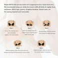 thumbnail image 2 of Snowy Thickened Silicone Triangle Sticky Bra Inserts for Women - Skin Color, M/B Size, Traceless Invisible Design with Nipple Covers & Orange Box Packaging, 140g Enhancing Lingerie Accessory, 2 of 6