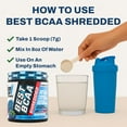 thumbnail image 3 of BPI Sports Best BCAA Shredded - Caffeine-Free Thermogenic Recovery Formula - BCAA Powder - Lean Muscle Building - Accelerated Recovery - Weight Loss - Hydration - Blue Raz - 25 Servings - 9.7 oz., 3 of 9
