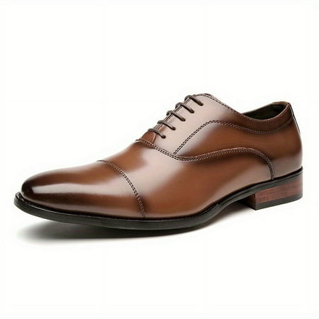

DONGGTGDZ Stylish British Oxford Shoes: Durable Non-Slip Men‘s Dress Shoes Perfect for Wedding and Business Attire