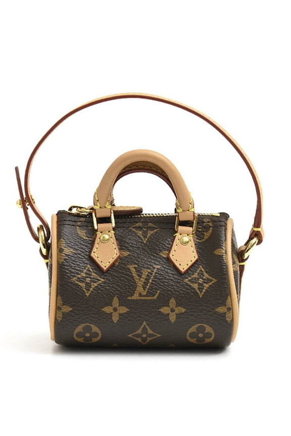 Pre-Owned Louis Vuitton Women's Monogram Bijoux Sac Micro Speedy Bag Charm M00544