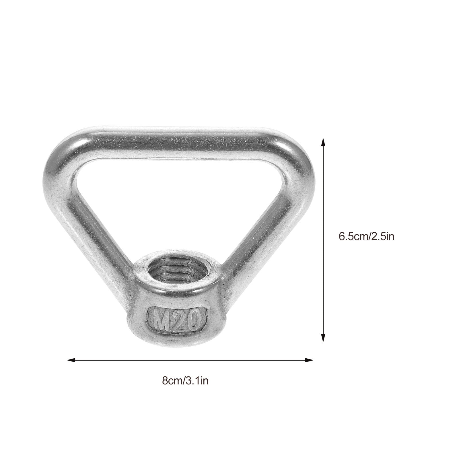 Threaded Nut Fastener Stainless Steel M20 Eye Nut Marine Lifting Thread