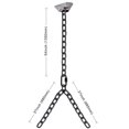 thumbnail image 2 of Kit de Cadena para Columpio de Porch BeneLabel de Alta Resistencia Capacidad 1000 lb, 2 of 7