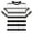 White1030, variant on FINALGANG Boys Kids Striped Crew Neck TShirt Short Sleeve Relaxed Fit Classic Tee For Kids Casual Daily Wear School Activities Leisure Top