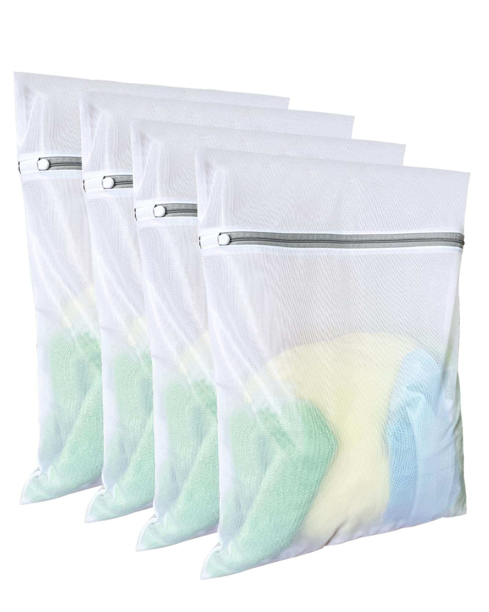 Hweilai 4 laundry bags Mesh wash bags