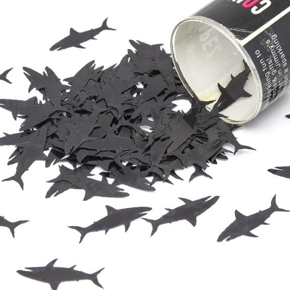 Confetti Shark Black - Pouch (1/2 oz) - CCP8211