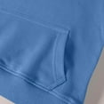 thumbnail image 6 of CYRBOKO Boys Sweatshirts, Gift Long Sleeve Casual Crew Neck Hoodies with Pockets Light Blue Size 4-14 T, 6 of 7