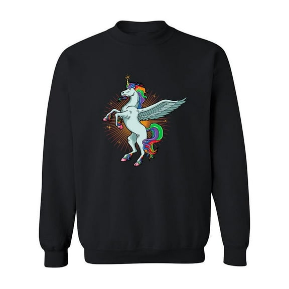 Magnificent Pegasus Sweatshirt Men -Image by Shutterstock, Male Small