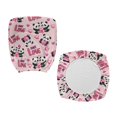 thumbnail image 5 of SCRAWLGOD Panda Love Pink Set of 2 Non-Slip Seat Covers for Office Chairs Stretchable Easy to Remove Swivel Chair Cover Scratch Resistant Desk Chair Slipcovers, 5 of 7