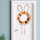 thumbnail image 5 of de Pascua con forma de , de primavera para ventana colgante para puerta delantera, jardín de vacaciones, Navidad, Pascua , D D Macarena corona de pascua, 5 of 8