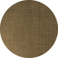 thumbnail image 1 of Ahgly Company Indoor Round Oriental Brown Industrial Area Rugs, 5' Round, 1 of 4
