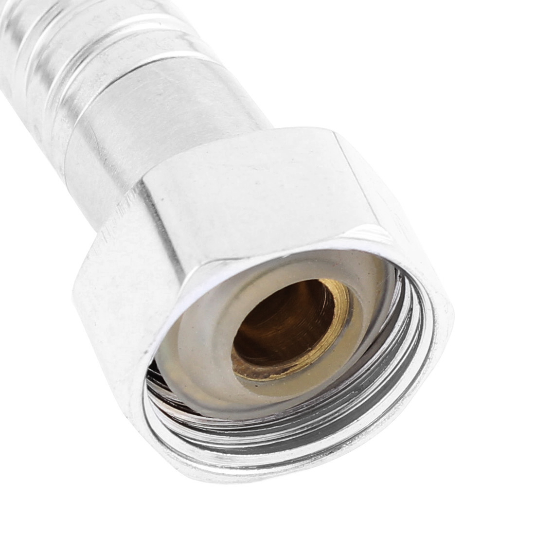 Spiral Hose Threaded Connector Shower Head Wall Mounted Holder Kit