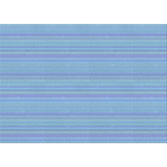 Ahgly Company Indoor Rectangle Patterned Day Sky Blue Area Rugs, 2' x 5'