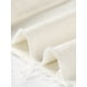 thumbnail image 5 of INSPIRE CHIC Pantalones de mezclilla ajustados de tiro alto para mujer con bolsillos L blancos, 5 of 5