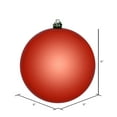 thumbnail image 2 of Vickerman 6" Bittersweet Shiny Ball Ornament, 4 per Bag, 2 of 7