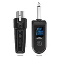 thumbnail image 6 of JIAHAOO Reliable Wireless Guitar Mic System for Live Performances - XLR Transmitter & Receiver, 550MHz Band, 20Hz-20KHz, 6 of 9
