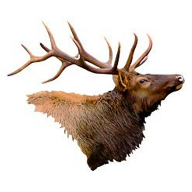 Elk Head Metal Wall Art