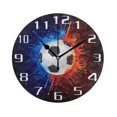 thumbnail image 1 of Goriertaly Home Decoration Clock With Silent Movement For Accurate Timing Basketball Wall Clock 7 10 inches, 1 of 6