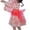 Pink1, variant on Toddler Girls Outfits Trendy Stylish Printed Kimono Long Sleeve For Casual Wear Ideal For Year Round Fashion Gift Sets Size 4-5T
