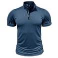 thumbnail image 2 of pstuiky Camisas de vestir de manga corta para hombre, Camiseta de verano para hombre, transpirable, cómoda, de color sólido, de secado rápido, de manga corta y cuello redondo xxl, 2 of 5