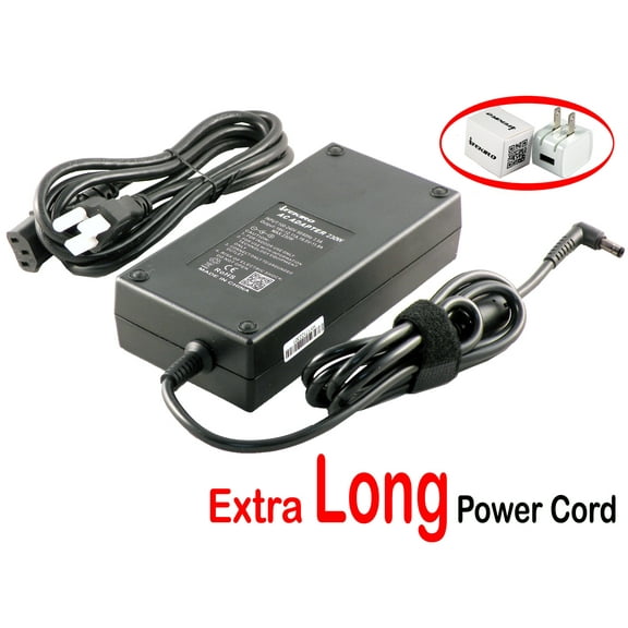 230W AC Adapter for Gigabyte Aorus 17G XC, Aorus 17G XC-8US6430SH, Aorus 17G XD, Aorus 17G XD-73US325SH, Aorus 17G YB YB-8US2130MP, Aorus 17G YC YC-8US6450SH, Aorus 17G YD YD-73US345SH YD-74US345SH