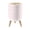 Color 2, variant on Small Trash Can with Lid Pink White Zigzag Pastel 1.8 Gallon Dog Proof Trash Can Round Garbage Can Waste Bin Wastebasket for Bathroom Bedroom Living Room
