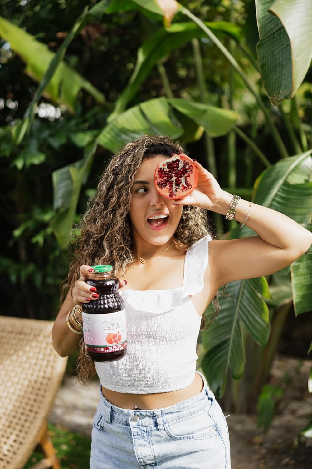 Pure Anatolia Organic Pomegranate Juice, 32 Fl Oz Glass Bottle